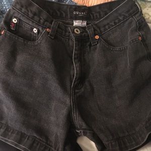 Guess denim shorts.